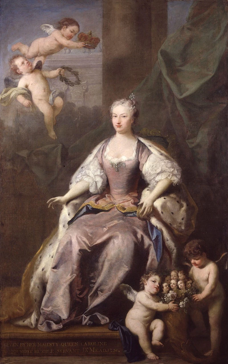 Ritratto di Caroline of Brandenburg - Ansbach